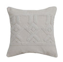 Lyric Boho Throw Pillow Cover - Neutral 45x45