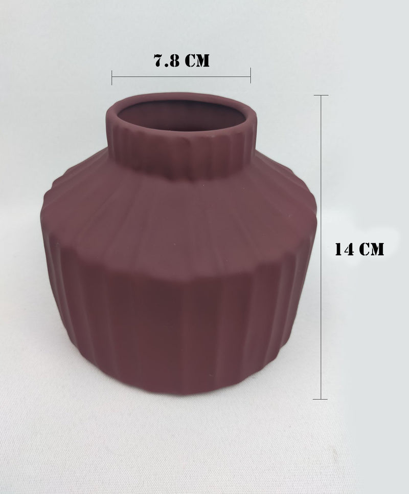 Azure Vase (plum)