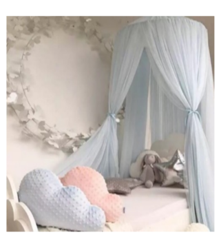 Esthelle Reading Nook Curtain (Gray)grayish blue