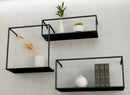 Jayla Metal Shelf - BLACK