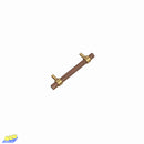 Sienna Drawer Pulls Wood Gold 60mm