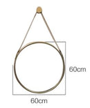 Rayne Mirror  60cm diameter Gold