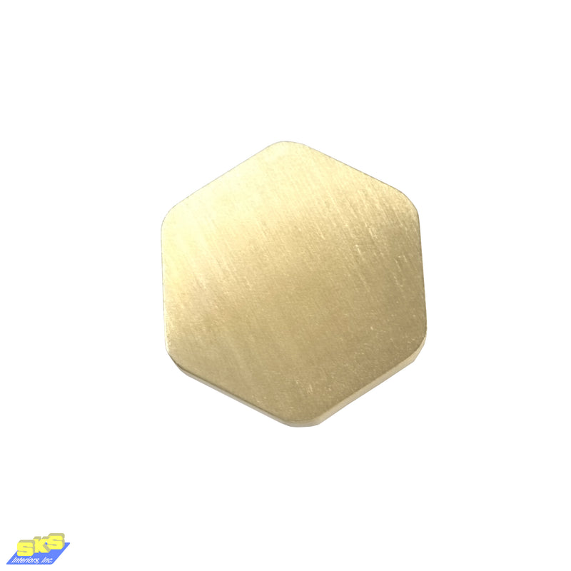 Hexa Knobs Gold