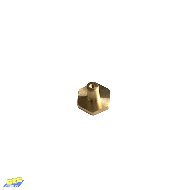 Hexa Knobs Gold