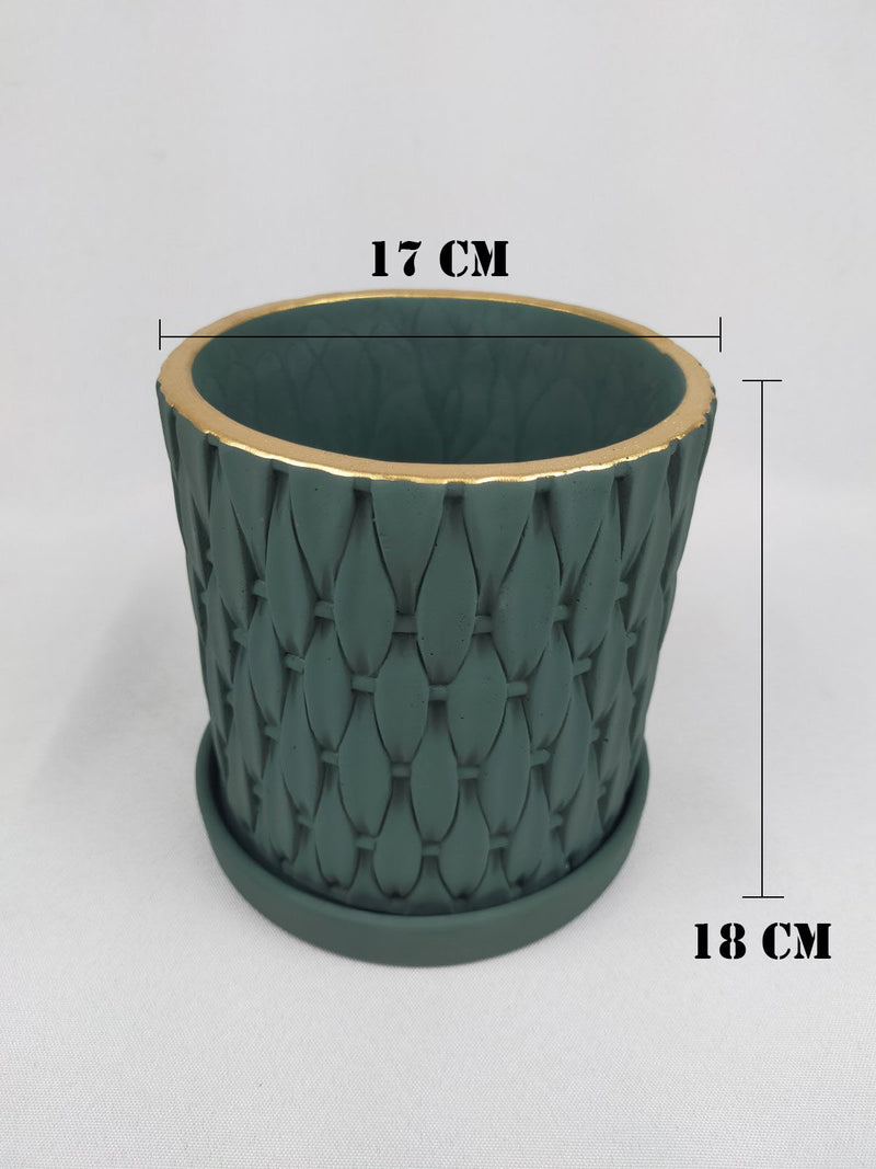 Alder pots (dark green)