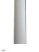 Maison WPC Fluted Concave Wall Panel Cladding 2900x76x14mm (Paintable White