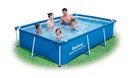 BESTWAY STEEL FRAME PORTABLE Swimming Pool 221x150x43cm