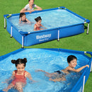 BESTWAY STEEL FRAME PORTABLE Swimming Pool 221x150x43cm
