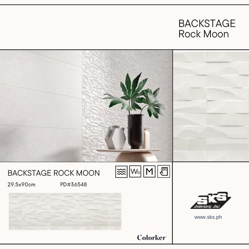 Colorker 29.5x90 Backstage Rock Moon Rect Mat