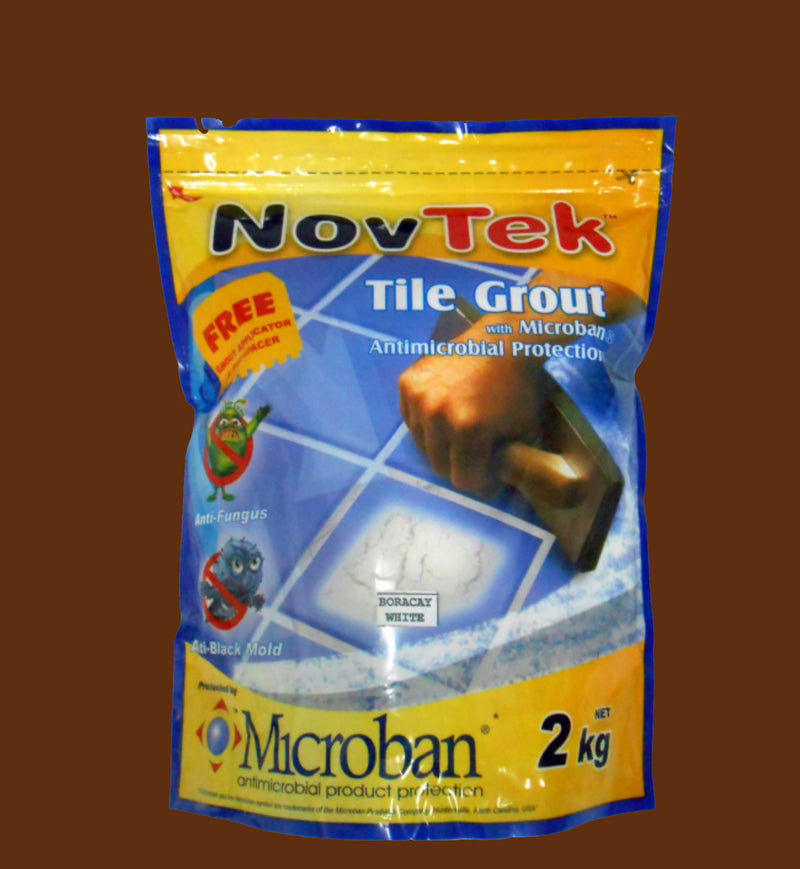 NOVTEK TILE GROUT W/MICROBAN 2 KLS 109 Bohol brown