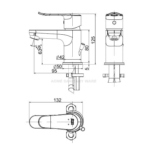 American Standard NEO MODERN LAVATORY FAUCET 0701 SH basin mixer