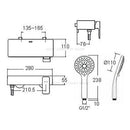 American Standard Acacia E Bathmixer
