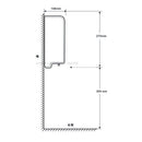 American Standard SENSORS 8006 DC 9V Auto Soap Dispenser