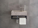 Calyx Cast Basin set Mini Industrial Set Concrete Antique Gray