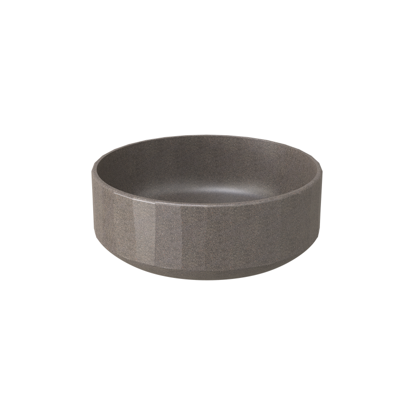 Calyx Cast Basin  Waterfall  Black Sandstone  420x150mm
