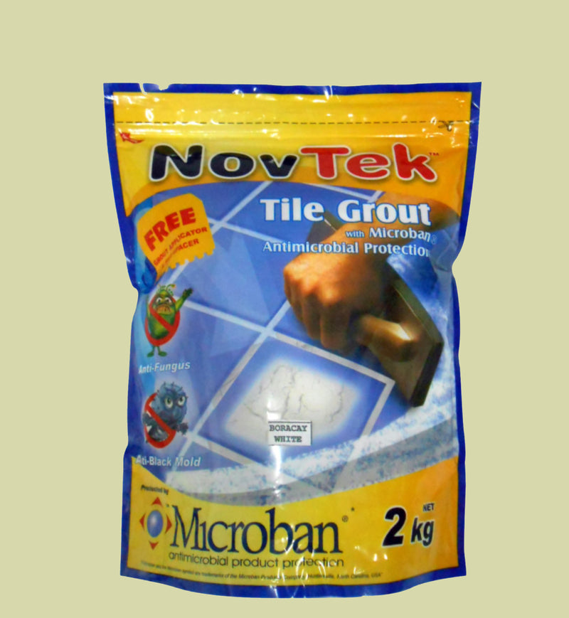NOVTEK TILE GROUT W/MICROBAN 2 KLS 112 Cagayan cream