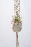 Arlo Macrame Hanging with Pot