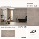 Colorker 30x60 Evidence Crossline Taupe
