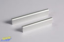 SISTEMA 32 PULL HANDLES ALP255 128mm, 96mm  aluminum