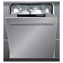 KUCHEN DISHWASHER (BUILT-IN) DW850 60cm WHT/SS w/ door