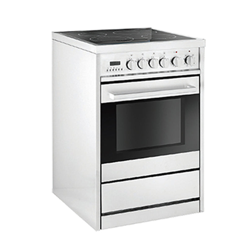 KUCHEN KCH.FV664 UPRIGHT COOKER VITROCERAMIC TOP with BUILT-IN-OVEN 60cm