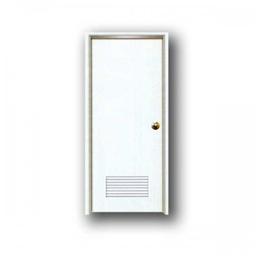 MASTER PVC DOOR 80X210 WB-A plain w/ louver