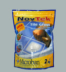 NOVTEK TILE GROUT W/MICROBAN 2 KLS 118 Pinatubo grey