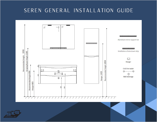 Valor Seren 1000 Bath Vanity