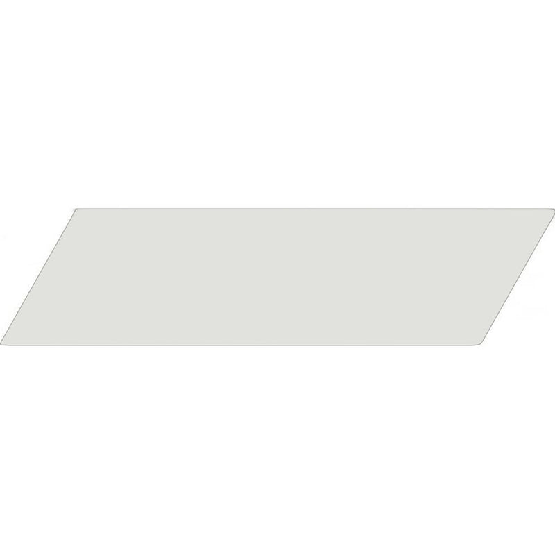 ^Equipe Chevron Series 5.2x18.6cm White Left