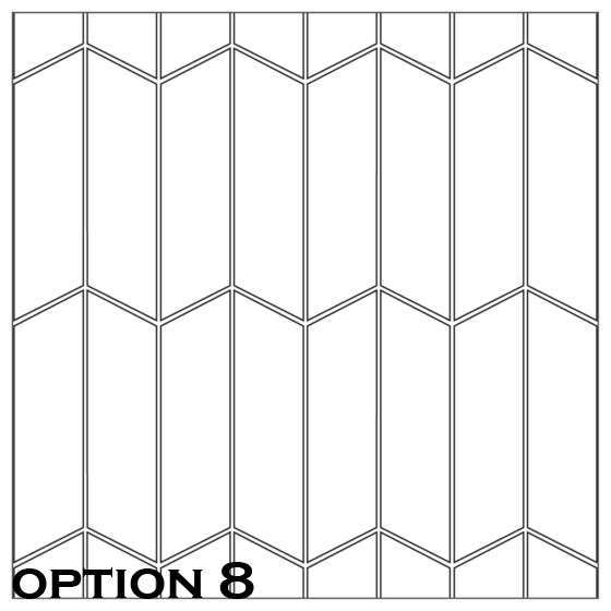 ^Equipe Chevron Series 5.2x18.6cm Black Right
