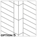 ^Equipe Chevron Series 5.2x18.6cm Black Right