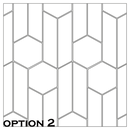 ^Equipe Chevron Series 5.2x18.6cm Black Right