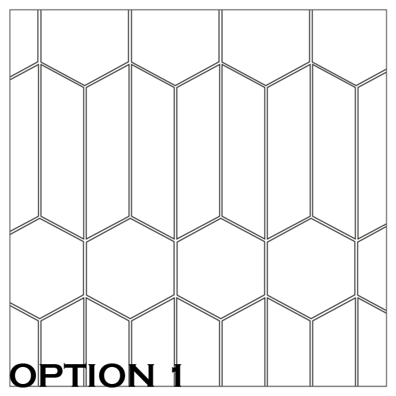 ^Equipe Chevron Series 5.2x18.6cm Black Right