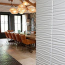 WALL ART 3D PANEL 50x50 flows