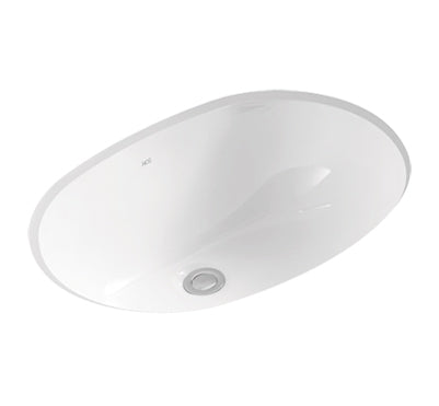 HCG UNDERCOUNTER MIRANDA LAVATORY L347 white