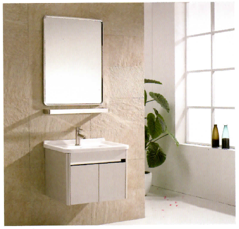 SENTO S/S STEEL BATH. CABINETS ST-5039/M-001 3/1  W/Faucet